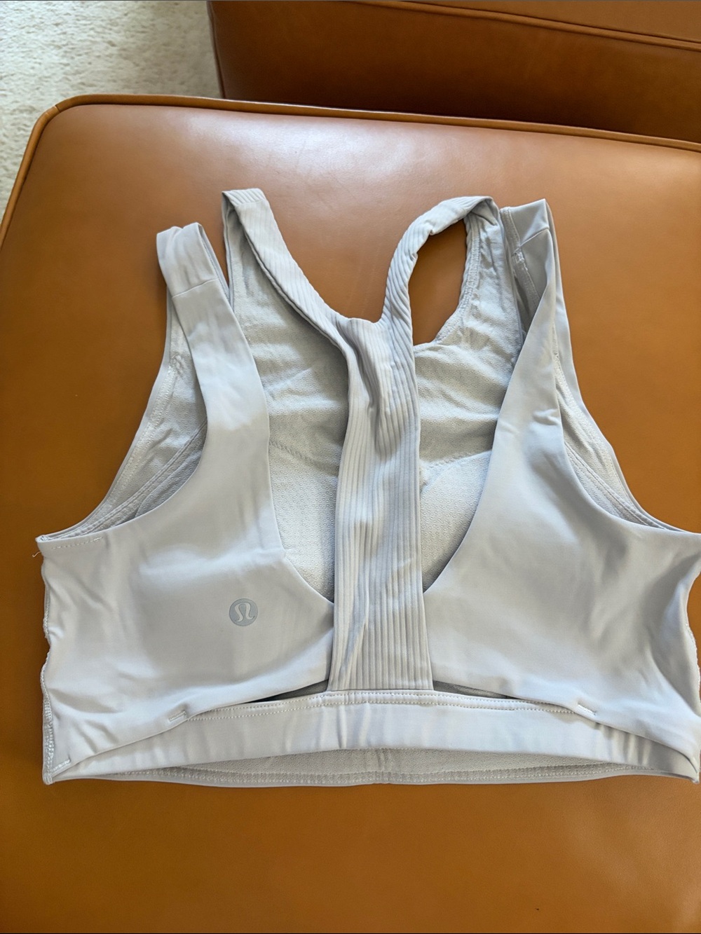 lululemon white Racerback Sports Bra